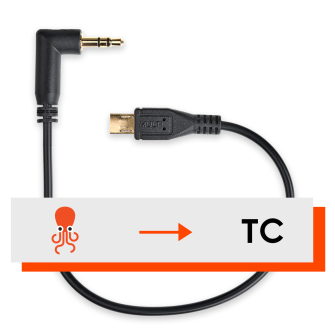 Tentacle to Micro-USB for Sony FX3 / FX30 timecode cable