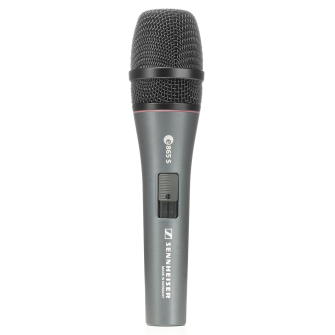 Sennheiser e 865-S Gesangsmikrofon, Kondensator, Superniere, E/A-Schalter, 3polig XLR-M, anthrazit, 