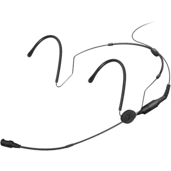 Sennheiser HSP 4-ew Nackenb&#252;gelmikrofon, Niere, Anschlusskabel, 1,6 m, 3,5 mm ew-Klinke, anthrazit