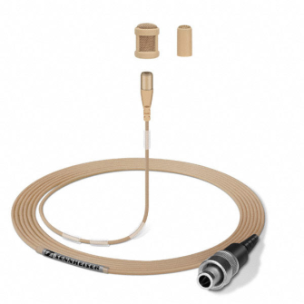 Sennheiser MKE 1-ew-3 Miniatur-Ansteckmikrofon, Kugel, 3,5 mm ew-Klinke, f&#252;r SK 100/300/500, beige, 