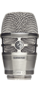 Shure RPW170 KSM8 Wechselkopf für Shure Handsender, nickel