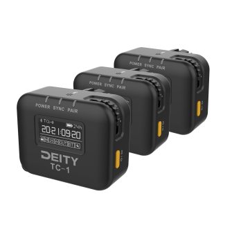 Deity TC-1 Timecode device 3-kit inc. cables