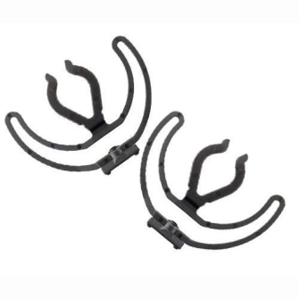 Rycote RYC042210 PAIR UNI LYRE 72 SHORE WITH MO