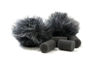 Rycote RYC065502 PAIR GRY LAV WJ