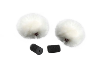 Rycote RYC065554 PAIR WHITE RISTRETTO LAV WJ