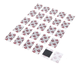 Rycote RYC066303 STICKIES ADV 18X20MM SQUARE