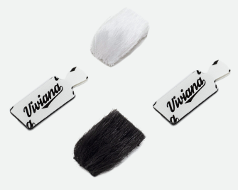 Viviana Fur For LAv rect multi color - Farbe: Mix