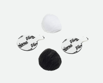 Viviana Fur For LAv round multi color - Farbe: Mix