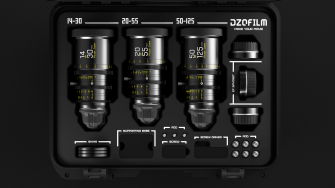 DZO Pictor Bundle 14-30mm / 20-55mm / 50-125mm T2.8 Schwarz