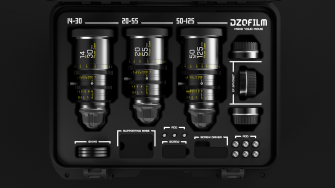 DZOFILM Pictor Zoom 3-Lens Kit (14-30/20-55/50-125 T2.8) Black