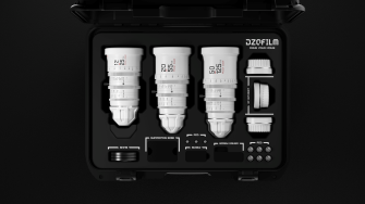 DZOFILM Pictor Zoom 3-Lens Kit (12-25/20-55/50-125 T2.8) White
