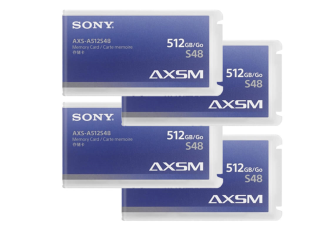 Sony - Pack of 4x AXS-A512S48 memory cards
