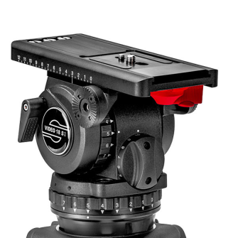 Sachtler Video 18 S2 100 mm, 7+7 D&#228;mpfung, Touch &amp; Go Platte 16, 1 Schwenkarm ausziehbar