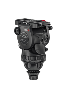 Sachtler aktiv6 75 mm, SpeedLevel, SpeedSwap, 3 + 3 D&#228;mpfung, Sideload Platte S, 1 Schwenkarm, 1 Alu