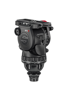 Sachtler aktiv8 75 mm, SpeedLevel, SpeedSwap, 7 + 7 D&#228;mpfung, Sideload Platte S, 1 Schwenkarm, 1 Alu