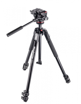 Manfrotto 190X Alu Stativ QPL XPro Fluid