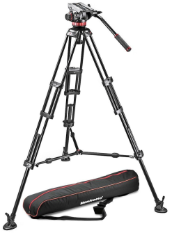 Manfrotto MVH502A,546BK-1 PRO VIDEO ALUMINIUM SYSTEM-4KG