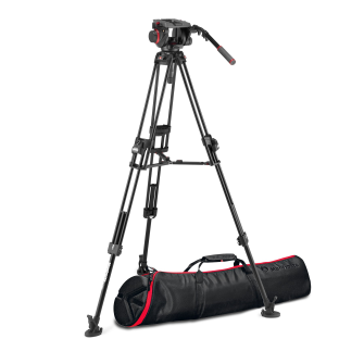 Manfrotto 509 & Alu Twin Fast 2n1