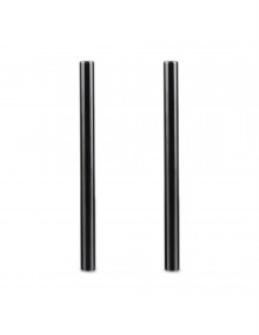 SmallRig 15mm Black Aluminum Alloy Rod (M12-200mm / 8in) (2pcs) 1051