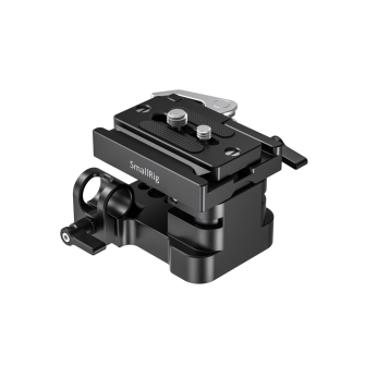 SmallRig Universal Bottom Mount Plate with 15mm Rod Support System 2092B