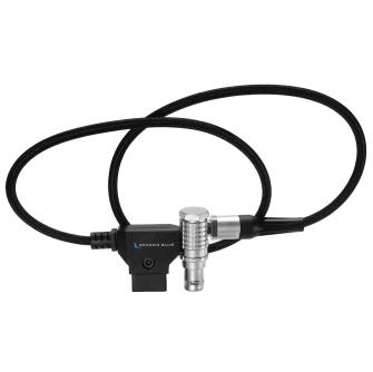 Kondor Blue 20&quot; D-Tap to Right Angle RED V-RAPTOR &amp; KOMODO-X Power Cable