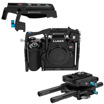 Kondor Blue Panasonic LUMIX G9 II Base Rig MKII (Raven Black)