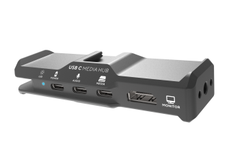 Kondor Blue USB-C Media Hub for iPhone 15 (Space Gray)