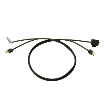 Zacuto 4 Pin Lemo Compatible Power &amp; HDMI Video Cable