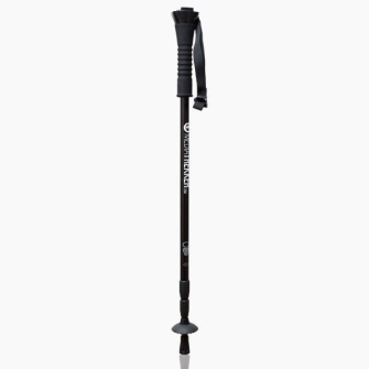 MediaTrekker - Teleskopierbarer 66-136cm Wander- und Skistock mit GoPro Halterung und 1/4&quot;-Schraube