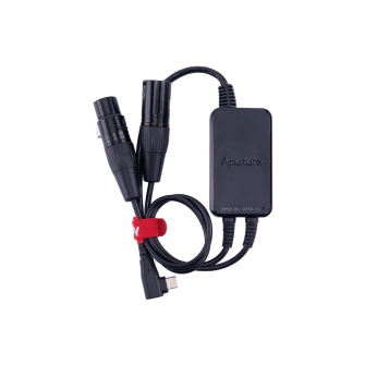 Aputure Active USB-C to 5-Pin DMX In &amp; Out Adapter