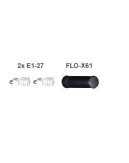FLO-X61 Transportschutz f&#252;r 2x E1-27 Lampen oder 1x E1-80Lampe