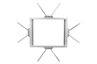 Velvet Rabbit Ears aluminum frame for 1x1 panels