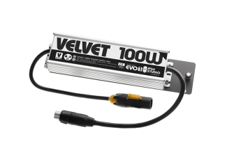 Velvet 100W weatherproof AC power supply + mount + power cable for EVO 1 IP54