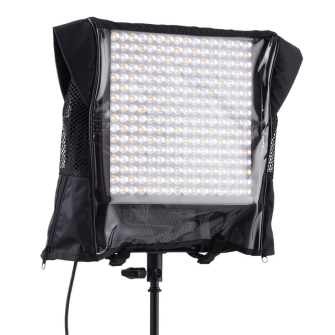 Litepanels Fixture Cover for Astra 1x1 with a clear plastic front to allow fixture operation in damp