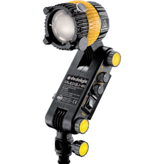 Focusing 20W LED bicolor light head with 16mm (5/8&quot;) receptacle and build-in electronics