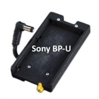 Sony NP-F oder Panasonic VW-VBD1 Akku Adapter f&#252;r Ledzilla von Dedolight