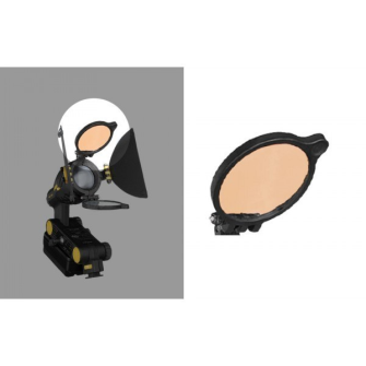 Tungsten conversion filter for filter slot of Ledzilla front-end accessories