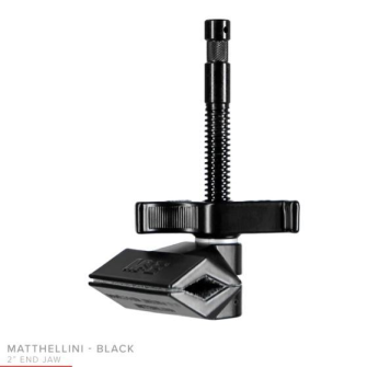 BLACK MATTHELLINI CLAMPS - 2&quot; End Jaw Matthelini