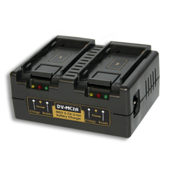 Hawk-Woods DV-MC2A  - Canon BP Battery Charger — 2-Channel Simultaneous