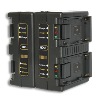 DV-MC4A Canon BP Battery Charger - 4-Ch simultaneous