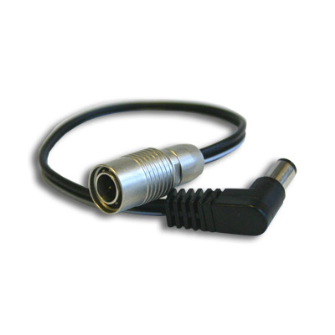 LA-20 Hirose 4-pin (male) — 2.1mm Jack (centre +) for 12V use, 45cm length