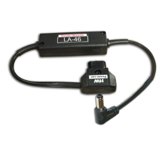 LA-46 Power-Con 2-pin — 2.5mm Jack (centre +) 5V Reg., 40cm length