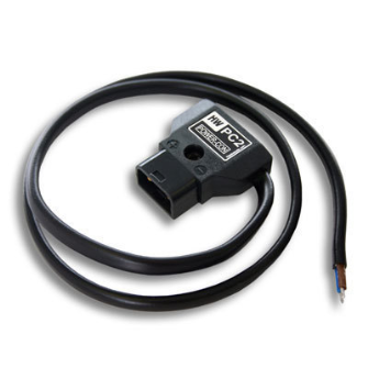 Hawk-Woods PC-2 - Power-Con 2-pin Plug (male) — Bare Ends (4A Cable), 50cm length