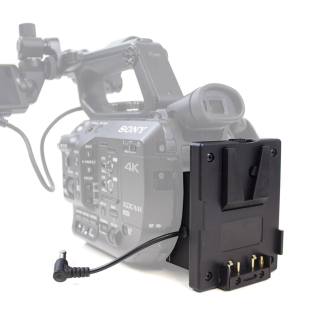 Hawkwoods VLM-FS5 - V-Lok mini Sony FS5 camera mount - 2x d-tap