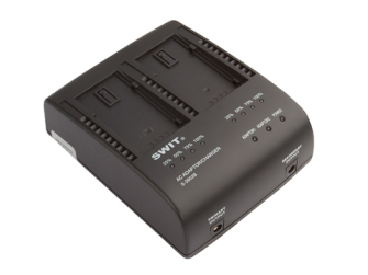 SWIT S-3602B | 2x2A DV charger compatible to  Panasonic VBG series