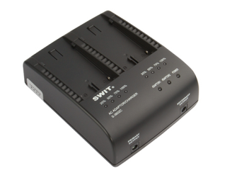 SWIT S-3602C | 2x2A DV charger compatible to Canon BP series