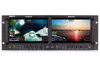 SWIT M-1093F | 2x9&quot; Rackmount IPS LCD Panel, Waveform. ---Over 1 months LeadTime if no stock