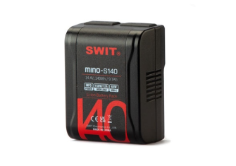 SWIT Mino-S140 | USB-C, tiny size with 140Wh pocket mini battery, USB-A/USB-C/D-tap, V-Mount, also i