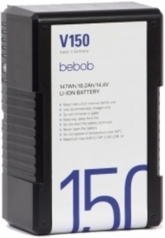 Miete: Bebob V-Mount battery 14.4V / 10,2Ah / 147Wh