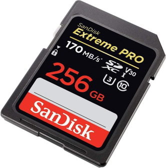 SanDisk ExtremePro 170MB/s SDXC 256GB